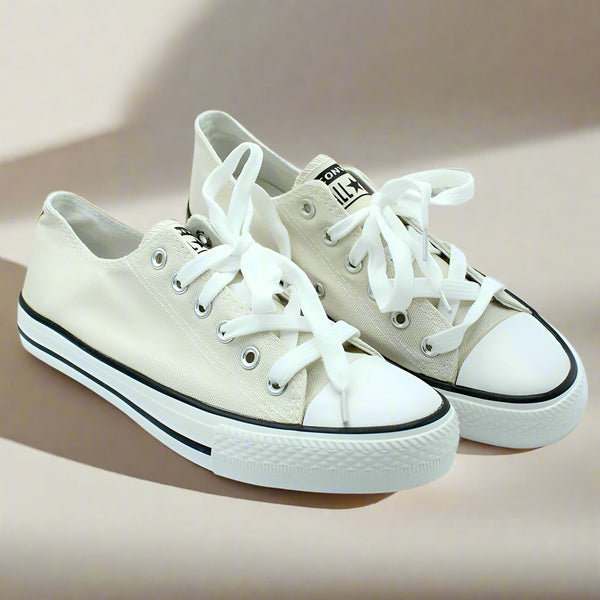 Sneakers for ladies! Beige Allstar DR01296-9 Series