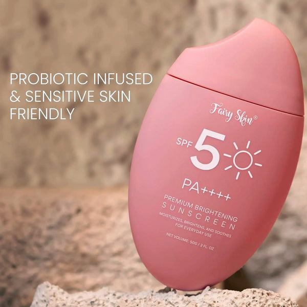 Fairy Skin Premium Brightening Sunscreen Cream Sunblock SPF50