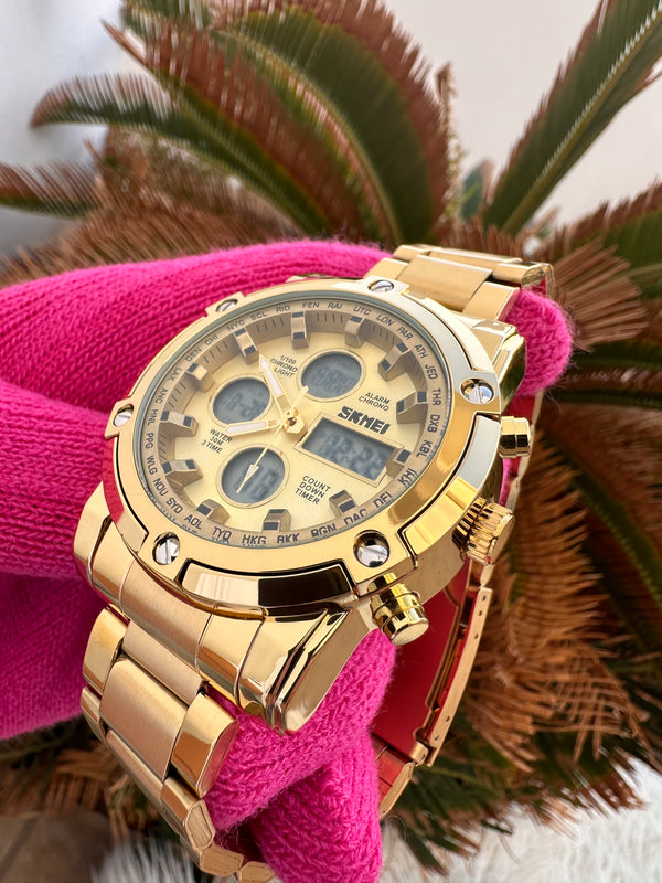 Men’s Dual Time watch