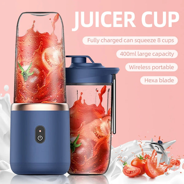 Portable, handy and rechargeable Juicer