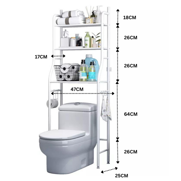 Bathroom rack space saver organizer TW101