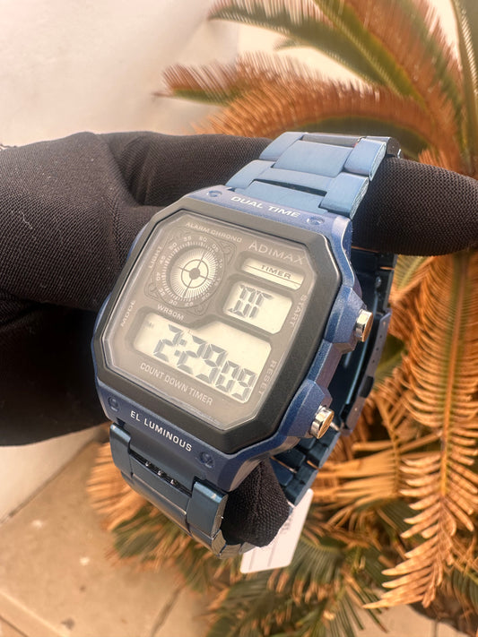 Full digital sports watch unisex water resist