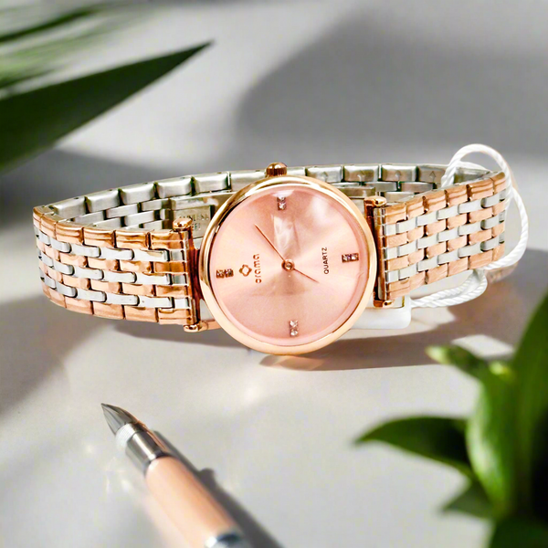 Orama’s Original ladies watch collection Rose gold with silver